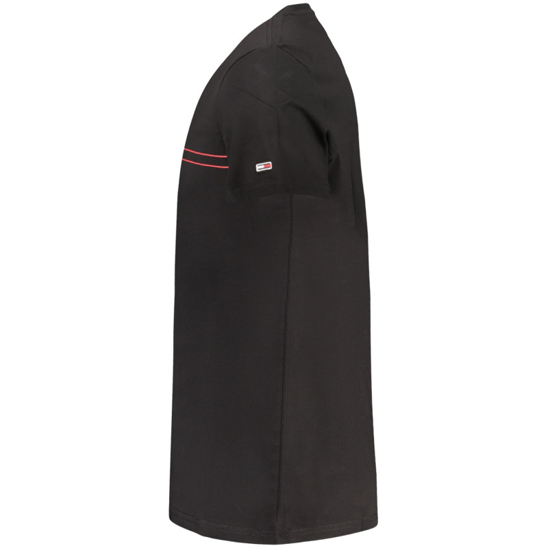TOMMY HILFIGER T-SHIRT MANICHE CORTE UOMO NERO