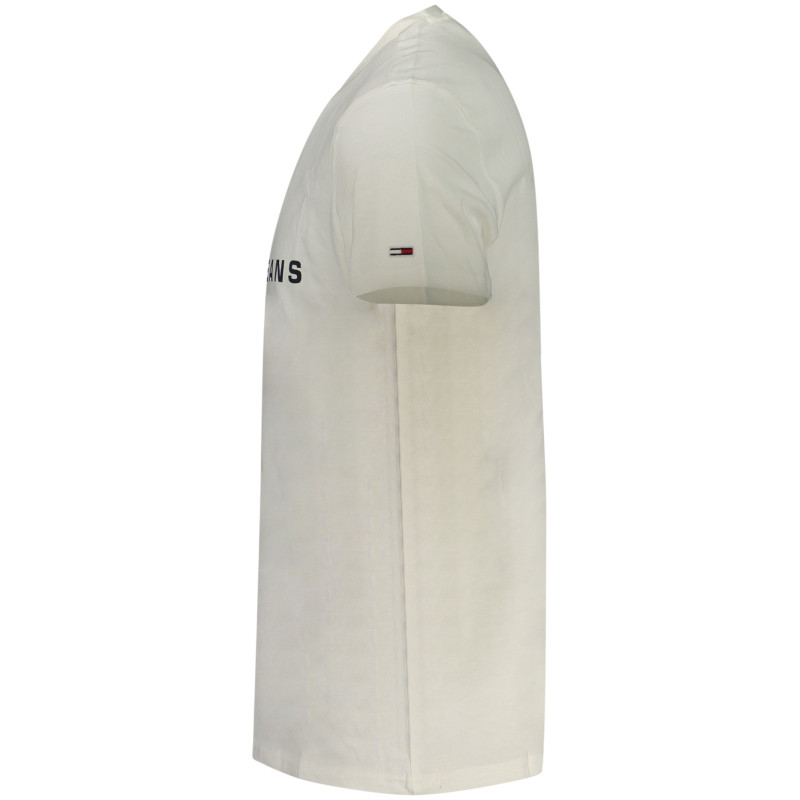 T-SHIRT À MANCHES COURTES TOMMY HILFIGER HOMME BLANC
