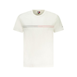 TOMMY HILFIGER KURZARM T-SHIRT HERREN WEISS