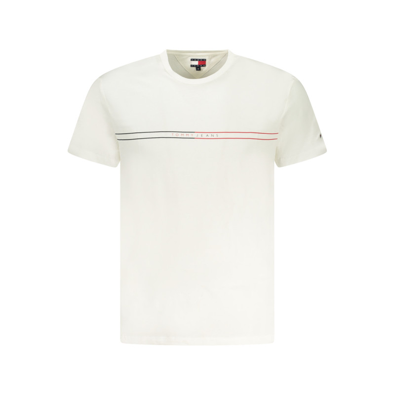TOMMY HILFIGER T-SHIRT MANICHE CORTE UOMO BIANCO
