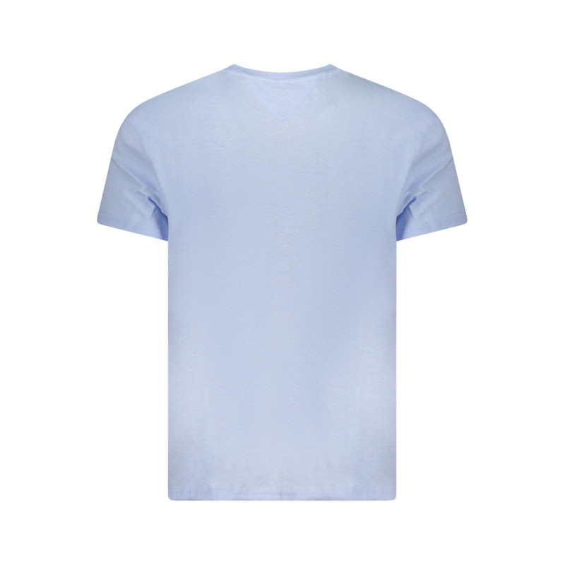 T-SHIRT À MANCHES COURTES TOMMY HILFIGER POUR HOMME BLEU