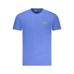 TOMMY HILFIGER MEN'S SHORT SLEEVE T-SHIRT BLUE
