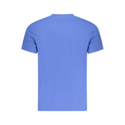 T-SHIRT À MANCHES COURTES TOMMY HILFIGER POUR HOMME BLEU