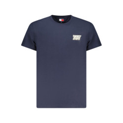 T-SHIRT À MANCHES COURTES TOMMY HILFIGER POUR HOMME BLEU
