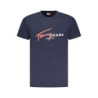 TOMMY HILFIGER T-SHIRT MANICHE CORTE UOMO BLU