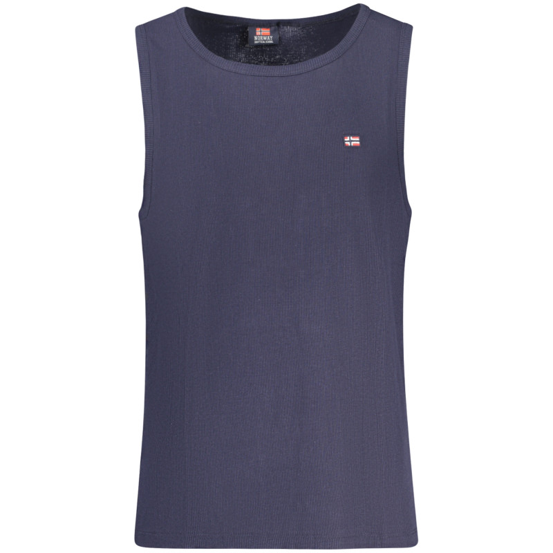 NORWEGEN 1963 HERREN BLAUES TANK TOP