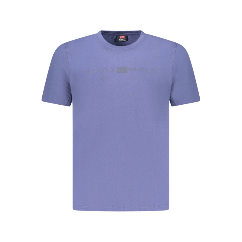 NORWEGEN 1963 HERREN KURZARM T-SHIRT BLAU