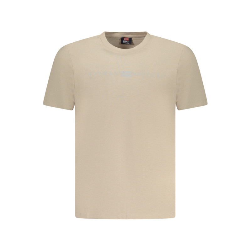 T-SHIRT À MANCHES COURTES POUR HOMME NORVÈGE 1963 BEIGE