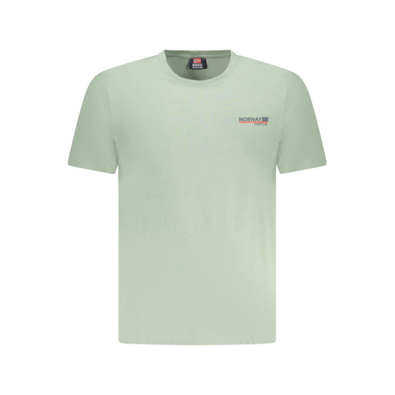 NORUEGA 1963 CAMISETA DE MANGA CORTA PARA HOMBRE VERDE