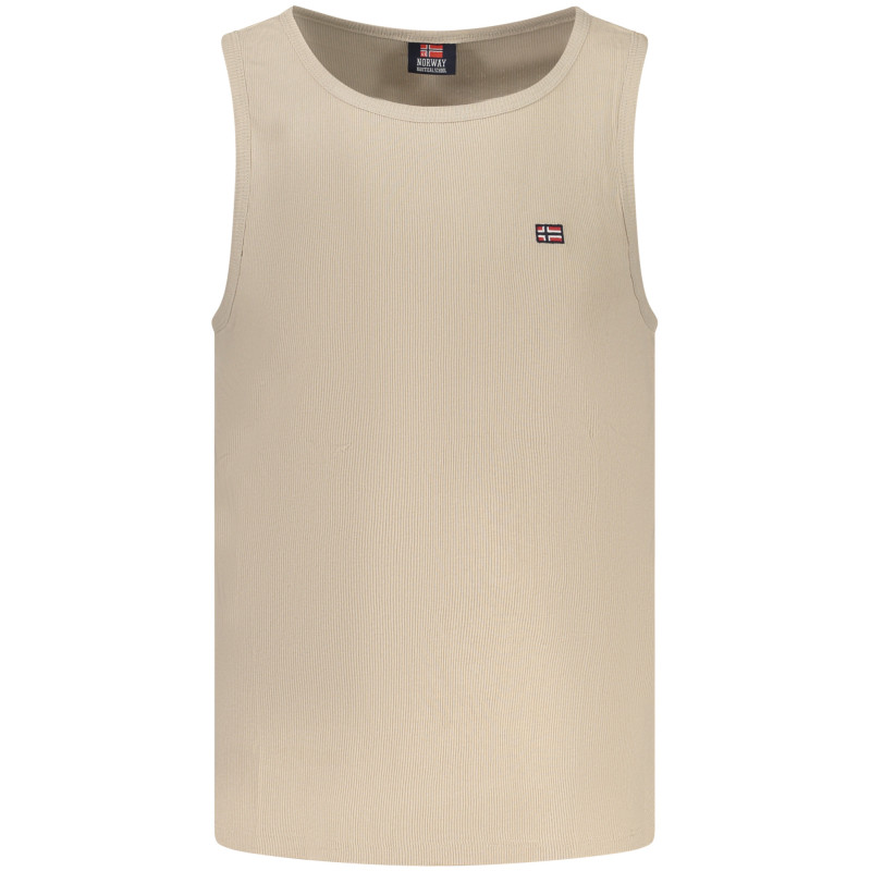 DÉBARDEUR HOMME NORVÈGE 1963 BEIGE