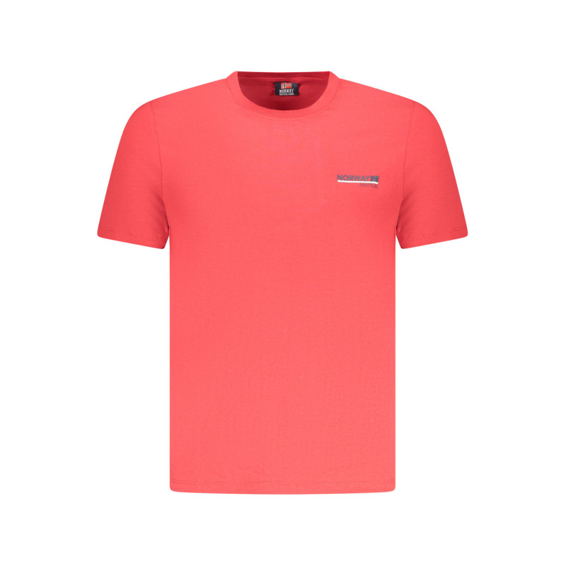NORWEGEN 1963 HERREN KURZARM T-SHIRT ROT
