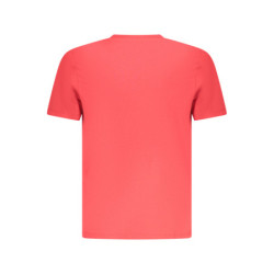 NORUEGA 1963 CAMISETA DE MANGA CORTA PARA HOMBRE ROJA