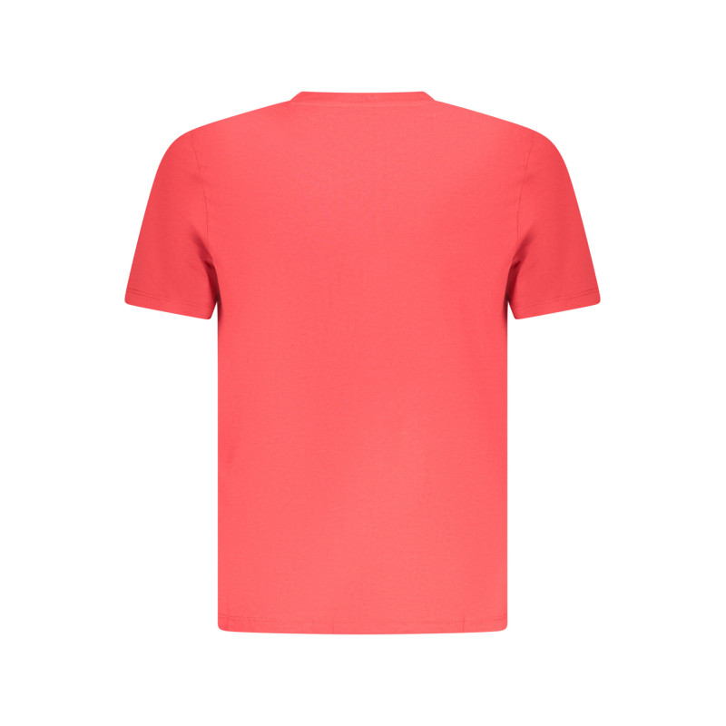 NORUEGA 1963 CAMISETA DE MANGA CORTA PARA HOMBRE ROJA