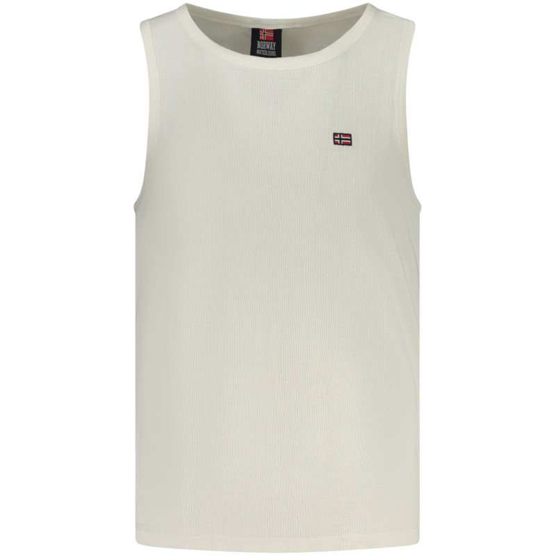 CAMISETA DE TIRANTES BLANCA PARA HOMBRE NORUEGA 1963