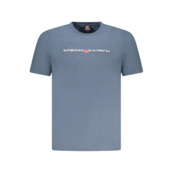 T-SHIRT MANCHES COURTES HOMME NORVÈGE 1963 BLEU