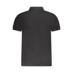 CAVALLI CLASS POLO KURZARM HERREN SCHWARZ