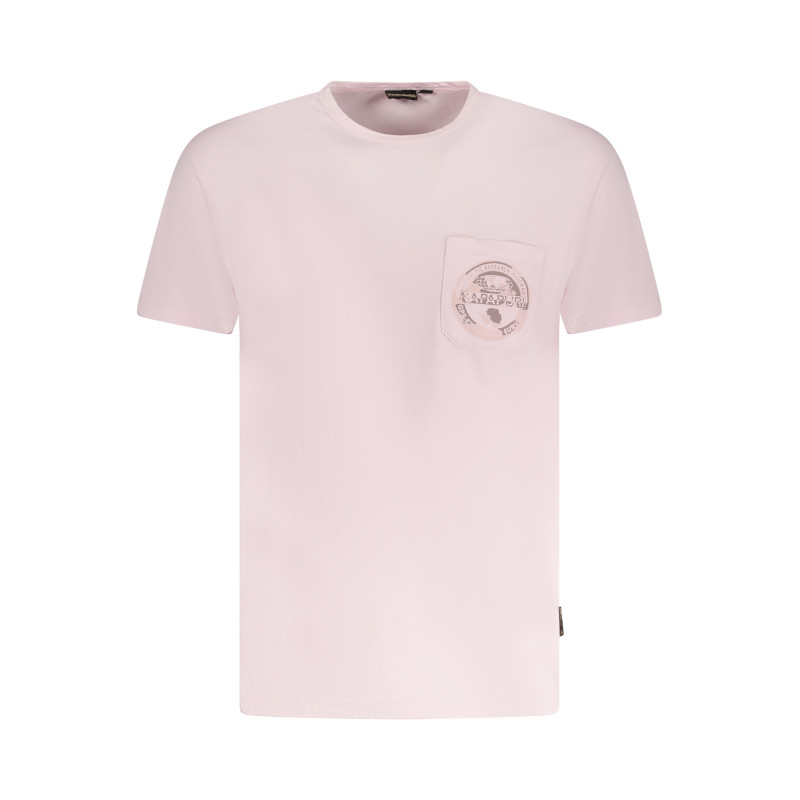CAMISETA DE MANGA CORTA NAPAPIJRI PARA HOMBRE ROSA