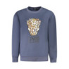 SUDADERA CAVALLI CLASS SIN CREMALLERA MUJER AZUL
