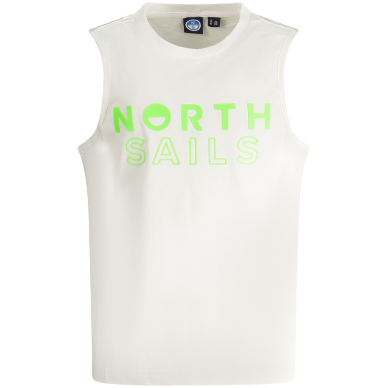 NORTH SAILS CHILDREN'S TANK TOP WHITE