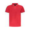 NORWEGEN 1963 HERREN KURZARM POLOSHIRT ROT