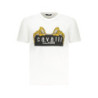 CAVALLI CLASS KURZARM-T-SHIRT HERREN WEISS