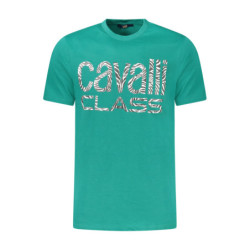 CAVALLI CLASS SHORT SLEEVE T-SHIRT MEN GREEN