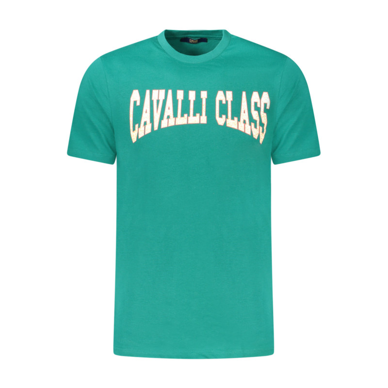 CAVALLI CLASS SHORT SLEEVE T-SHIRT MEN GREEN