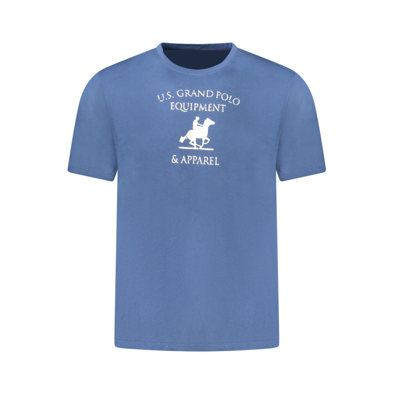 U.S. GRAND T-SHIRT MANICHE CORTE UOMO BLU