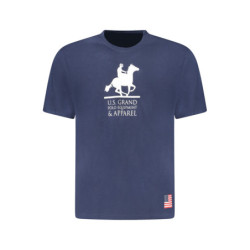U.S. GRAND T-SHIRT MANICHE CORTE UOMO BLU