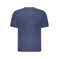 T-shirt à manches courtes bleu pour homme US GRAND
