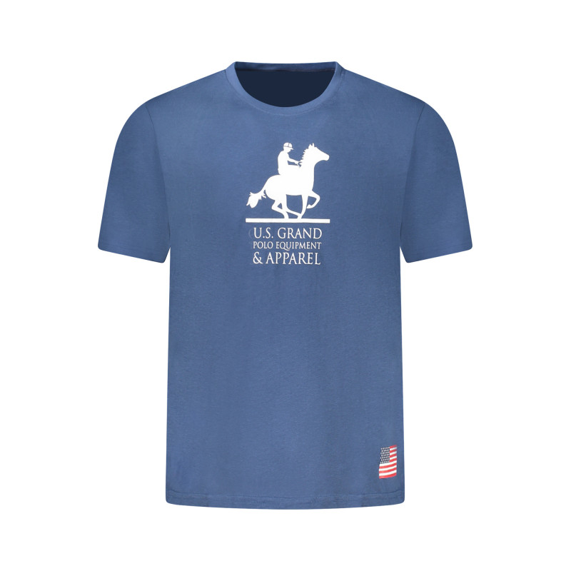 US GRAND MEN'S SHORT-SLEEVE T-SHIRT BLUE