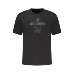 CAMISETA NEGRA DE MANGA CORTA PARA HOMBRE DE US GRAND