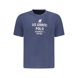 U.S. GRAND T-SHIRT MANICHE CORTE UOMO BLU