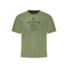 U.S. GRAND T-SHIRT MANICHE CORTE UOMO VERDE