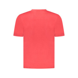 US GRAND MEN'S SHORT-SLEEVED RED T-SHIRT