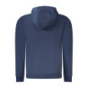 SWEAT-SHIRT BLEU À FERMETURE ÉCLAIR POUR HOMME US GRAND