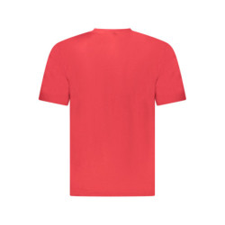 T-shirt rouge à manches courtes pour homme US GRAND