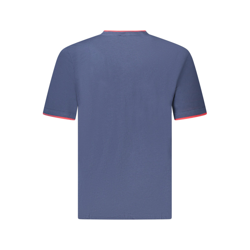 US GRAND Herren-T-Shirt mit kurzen Ärmeln, blau