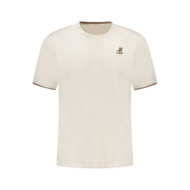 U.S. GRAND T-SHIRT MANICHE CORTE UOMO BEIGE