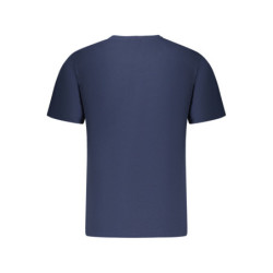 US GRAND Herren-T-Shirt mit kurzen Ärmeln, blau