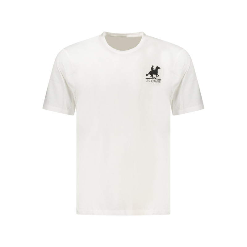 US GRAND MEN'S SHORT-SLEEVE T-SHIRT WHITE