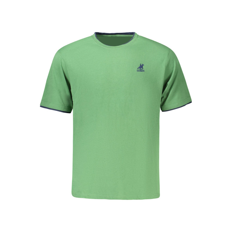 US GRAND MEN'S SHORT-SLEEVED GREEN T-SHIRT