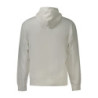 Sweat-shirt zippé homme Calvin Klein blanc