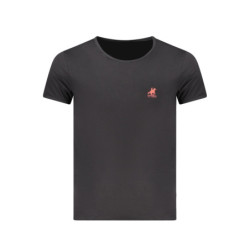 U.S. GRAND T-SHIRT MANICHE CORTE UOMO NERO