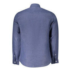 Camisa de manga larga North Sails para hombre, color azul