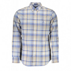 CAMISA MANGA LARGA HOMBRE GANT AZUL CLARO