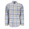 GANT CHEMISE À MANCHES LONGUES HOMME BLEU CLAIR