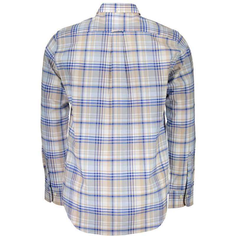 CAMISA MANGA LARGA HOMBRE GANT AZUL CLARO
