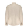 Camisa de manga larga North Sails para hombre, color beige