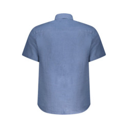 CHEMISE À MANCHES COURTES POUR HOMMES NORTH SAILS BLEU